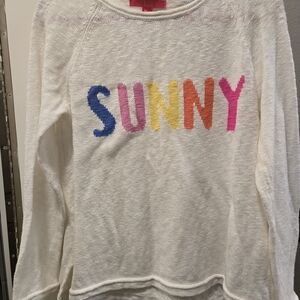 Lilly Pulitzer White Knit Sweater